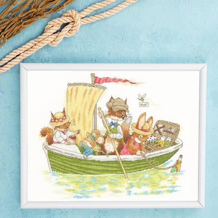 Bothy Threads Simon Taylor-Kielty Ahoy There! borduren (pakket)
