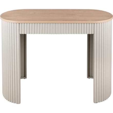 Leitmotiv Side table Estriado - Grijs - 100x40x76.5cm - Modern