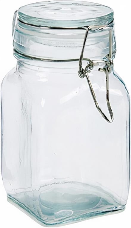 Vivalto Weckpottten 250 Ml Glas/staal Transparant 3 Stuks
