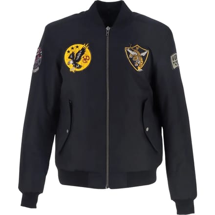 Motorjack van technische stof Von Dutch Fight