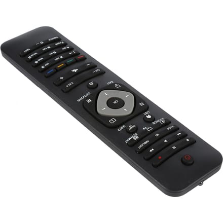 Universele afstandsbediening als vervanging voor de Philips LCD LED TV zwart
