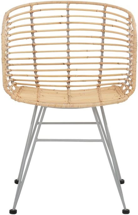 Ceko-Eetkamerstoel - Set van 2 - Natuur Rotan