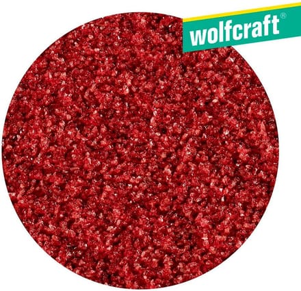Wolfcraft 2282100 Schuurpapier voor schuurschijf Met klittenband, Ongeperforeerd Korrelgrootte (num) 40 (Ø x l) 115 mm x 115 mm 5 stuk(s)