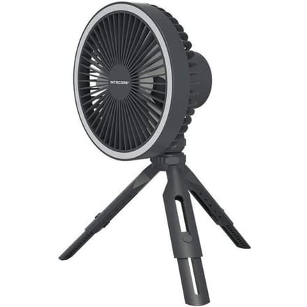 Nitecore NEF10 Portable Fan, grijs, ventilator met lamp en powerbank