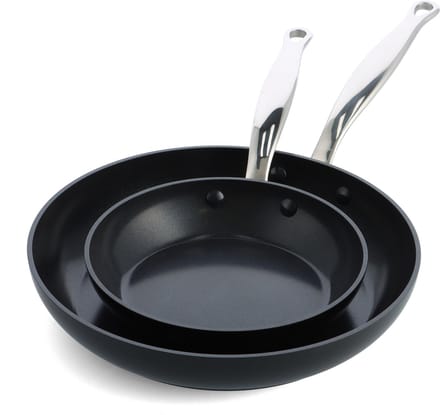 GreenPan Barcelona Infinity Pro Koekenpannenset  - 20 + 28 cm - Keramisch - Inductie