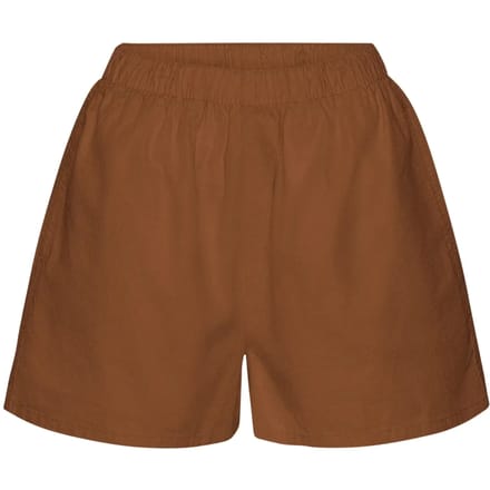 Damesshort Colorful Standard Organic Twill Ginger Brown