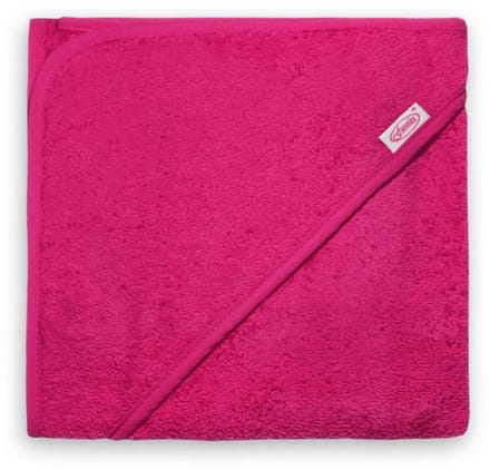 Funnies Badcape | Fuchsia | 80x80 cm | 100% Katoen | Badstof