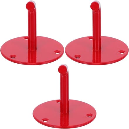 Brandblusser Houder - Metalen Beugel - Veiligheid Thuis - Stevige Constructie - Compact Formaat - Rood