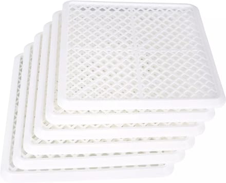 Kunststof droger trays voor Ziva Zephyr dehydrator LP