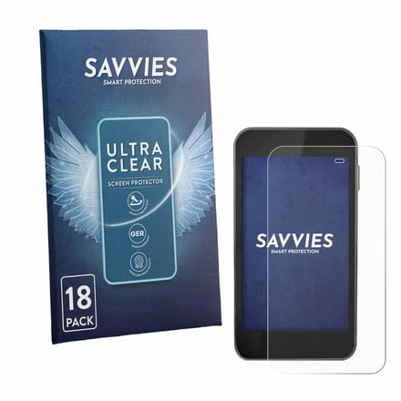 Savvies - Screenprotector voor Equil Patch 200U - Folie Beschermfolie transparant 18 Stuks