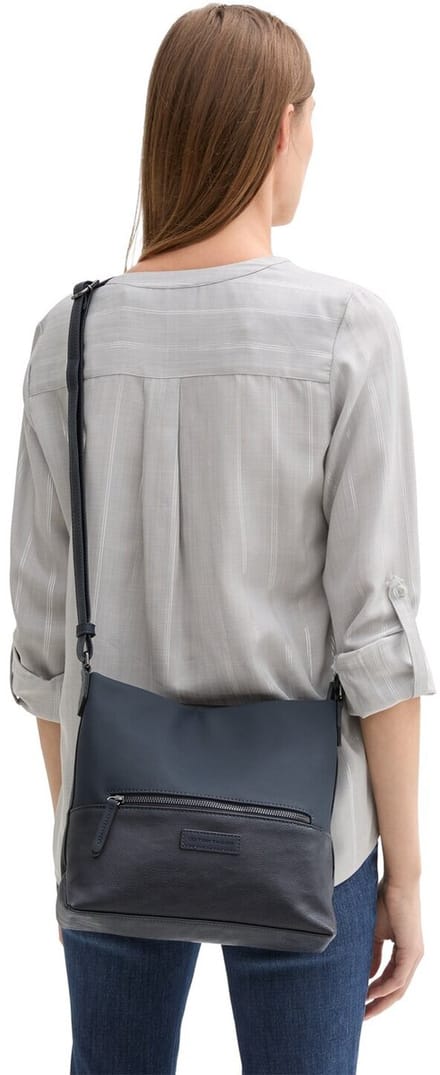 Tom Tailor - TTGIA M schoudertas van imitatieleer - Maat ONESIZE - dark blue