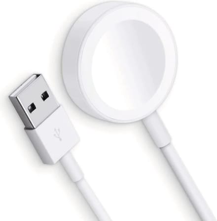 Oplaadkabel geschikt voor Apple Watch Draadloos 1 Meter Wit