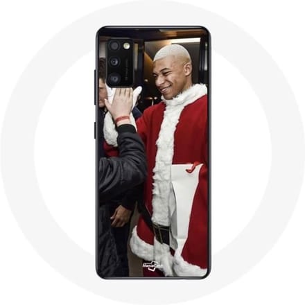Coque pour Oppo A16 Mbappé Foot Joyeux noël
