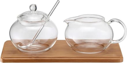 Melk- En Suikerkannetje Set – Weis