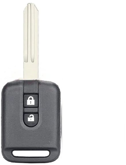 XEOD Autosleutelbehuizing - sleutelbehuizing auto - sleutel - Autosleutel / Geschikt voor: Nissan 2 knops