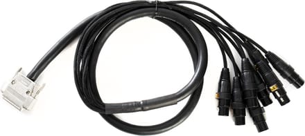 MUSIC STORE Multicore/Studio 8/ DB25-XLRf 1,5m - Analoge multicore kabel