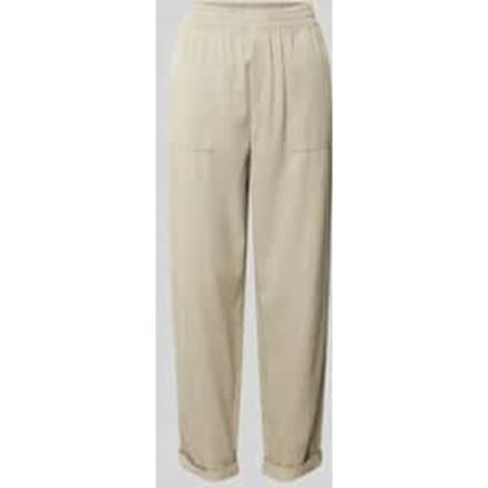 Stoffen broek met elastische band