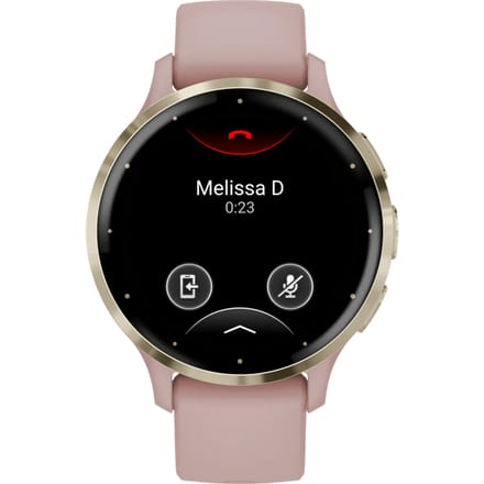 Garmin Venu 3s - Smartwatch - AMOLED-scherm - 41 mm - Dust Rose