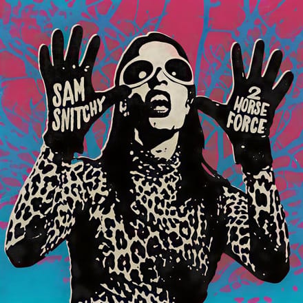 Sam Snitchy - 2 Horse Force (LP) (Coloured Vinyl)