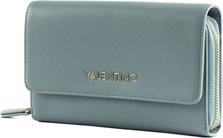 VALENTINO Schoudertas Koppeling Zero Re Wallet With Shoulder Strap Polvere Lichtblauw