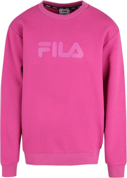 Fila Teens unisex-trui Sordal Classic Logo Crew Sweat Paars Orchidee
