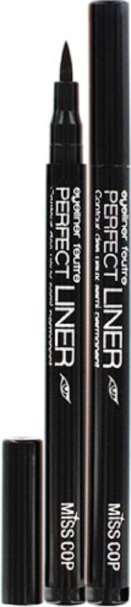 Miss Cop Felt Semi Permanent Eyeliner Zwart