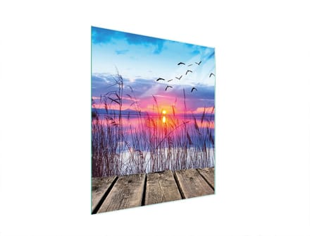 TMK ArtDeko Serie - Glazen Snijplank - 45x52 cm - Beschermpaneel