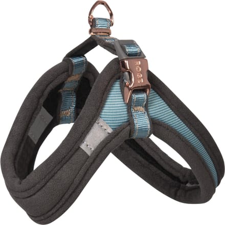 Rogz Urban Fast Fit Tuig Turquoise - Hondenharnas - Xs