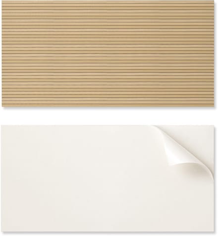 Zelfklevende vinyltegels met parallelle houten planken, 6x60x30 cm