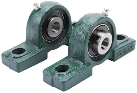 Cushion Block, UCP205 25mm Self-Alignment Pillow Block Bearing Mounted Unit Bearing for Mechanically Mounted Support, 2 Pcs