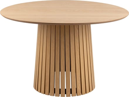 Eettafel Loeck Naturel Ø120cm - Giga Living