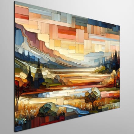 Kunstprint | Wanddecoratie | Dibond | 40 × 40 cm