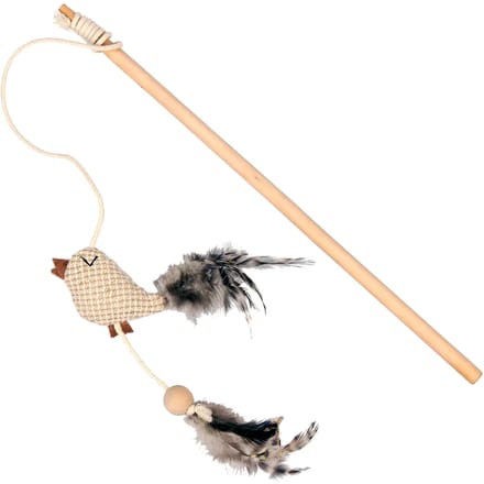 Duvoplus - Speelgoed Voor Dieren - Kat - Assortiment Speelstok Nature - 1st