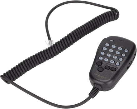 Microfoon met Knop - Communicatie Microfoon - Radio Communicatie - DTMF Functie - 14.2 x 7.9 cm - Zwart