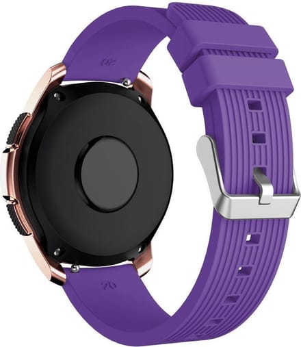 KELERINO. - Siliconen bandje geschikt voor Samsung Galaxy Active / 42 MM - Paars