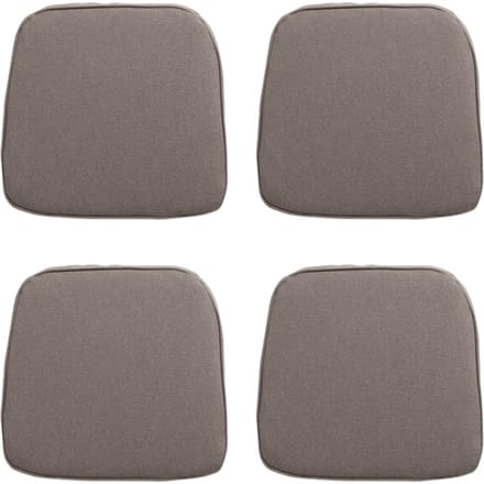 Madison - Zitkussen Wicker Manchester taupe - Ca. 48x48 cm - Set van 4