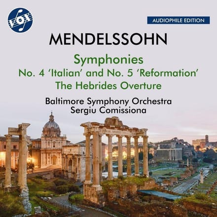 Baltimore Symphony Orchestra, Sergiu Comissiona - Mendelssohn: Symphony No. 4 Italian | Symphony No. 5, Reformation (CD)
