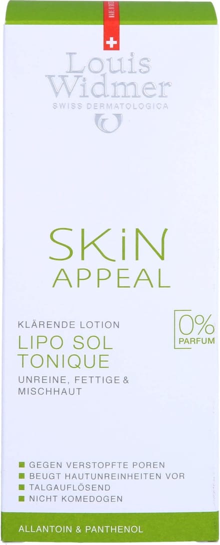 Louis Widmer Skinappeal Zuiverende Lotion - 150 ml