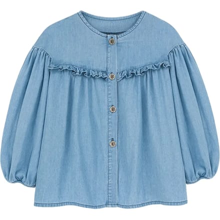 Jeansblouse voor meisjes Kids on the Moon