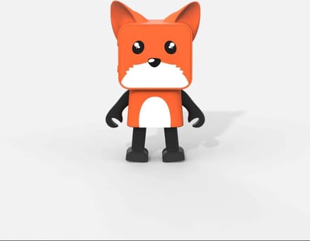 MOB Dancing Animals Fox - Bluetooth luidspreker