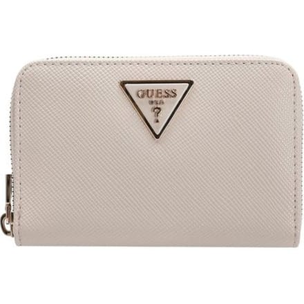 GUESS portemonnee Laurel II SLG Medium Zip Around Wallet Bone crème