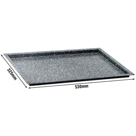 GGM Gastro Backblech - Emalliert - GN 1/1 Zwart