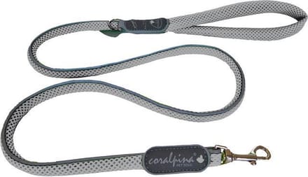 Luxe Coralpina - Hondenlijn Cinquetorri Grijs - 18 mm/110 cm