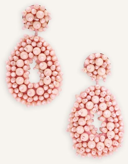 Notre-V Earring Beats Sieraden Dames - Roze - Maat ONESIZE