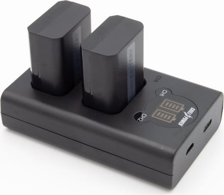 ChiliPower NP-FW50 Sony USB Duo Kit - Camera accu set