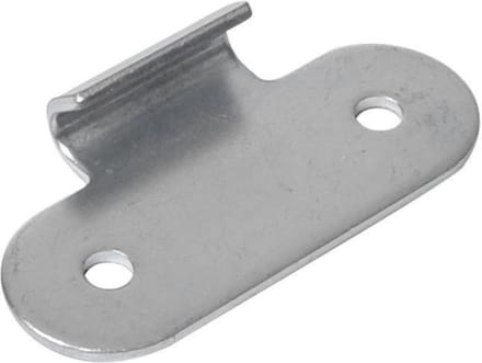 ProPlus Tegenstuk voor spansluiting - Verzinkt staal - 31 x 60 mm - Zilver