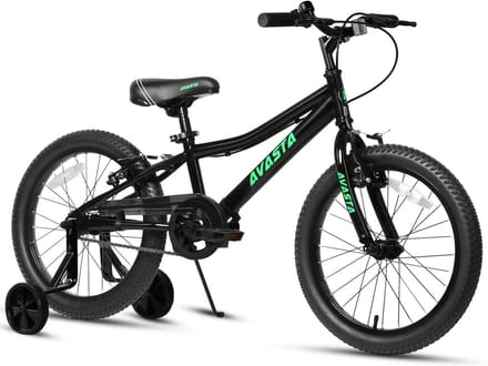 18 Inch Kinderfiets met Handremmen en Verstelbaar Zadel