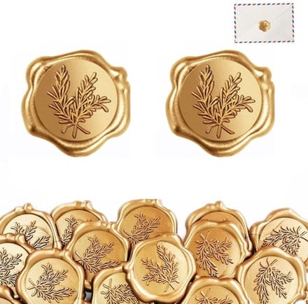 Allecto - Zelfklevende Wasknopen - Retro Wax Seal - Ideaal voor