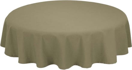 Treb Horecalinnen Tafelkleed Rond Olive 132cm Ø - Treb SP