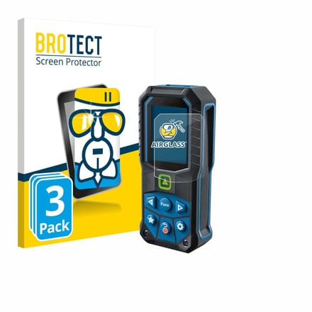 Screenprotector 3 Stuks voor Bosch GLM 50-23 Beschermglas transparant